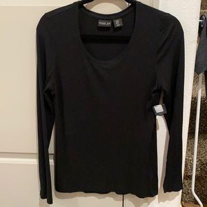 Black long sleeve shirt. Brand new